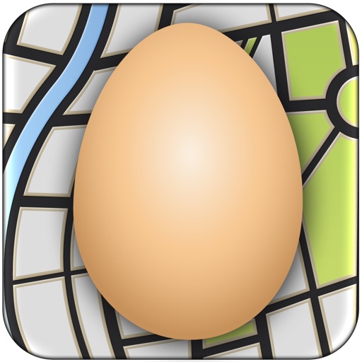 EggMaps with Google Maps and Street View icon
