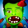 Celebrity Zombie Dentist and Little Doctor: Fun nose and eye monster popstar hospital kids games for girls & boys