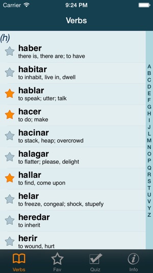 Spanish Verbs +