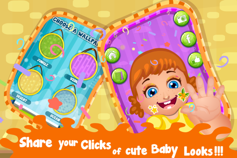 BABY PAINT– Makeup your Baby Face with High Fashion & Top Design Treatment screenshot 3