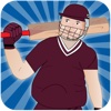 Fat Cricket Batsman