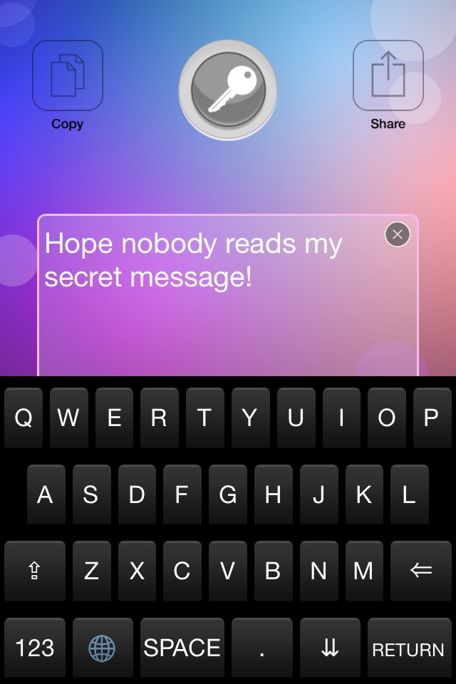 Key Crypt - Text in secret! screenshot 2