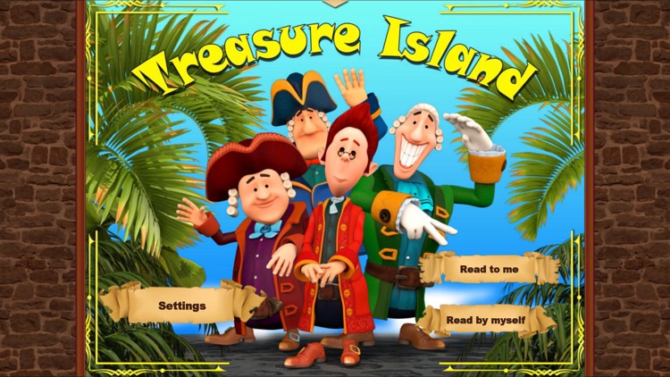 Treasure Island. An Interactive Children`s Book.