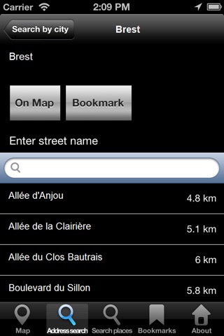 Offline Map Brittany, France: City Navigator Maps screenshot 4