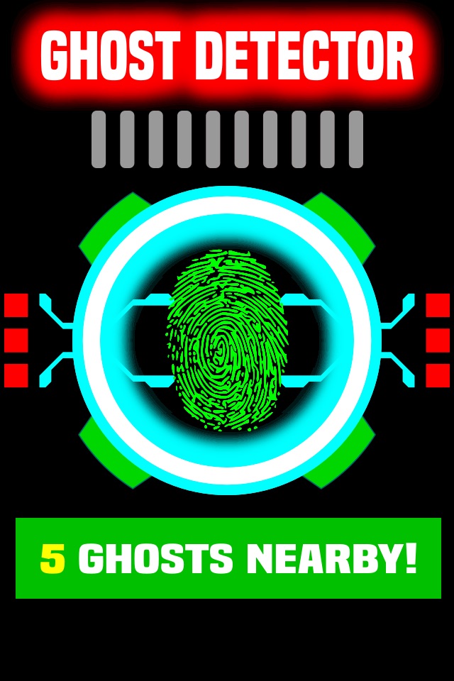 Ghost Detector - Find Ghosts Fingerprint Scanner Pro HD + screenshot 2