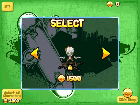 Awesome Crazy Skater No Man Land Adventure HD Edition: Pixel Monsters Escape screenshot 2