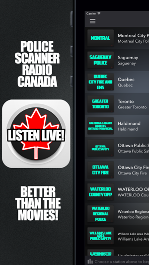 Police Scanner Radio Canada(圖1)-速報App