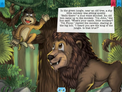 Finny Makes New Friends - Have fun with Pickatale while learning how to read! screenshot 2