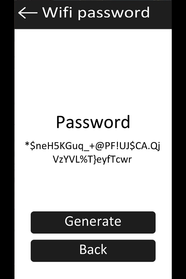 Wifi password app screenshot 2