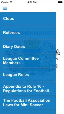 Game screenshot Peterborough Junior Alliance League apk