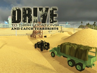 Army Truck Border Patrol – Drive military vehicle to arrest criminals, game for IOS