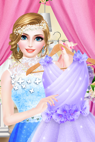 Bridal Boutique Shop : Beauty Salon - Wedding Makeup, Dressup and Makeover Games screenshot 2