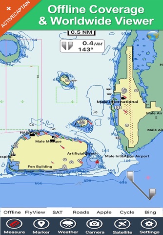 Maldives GPS Map Navigator screenshot 2