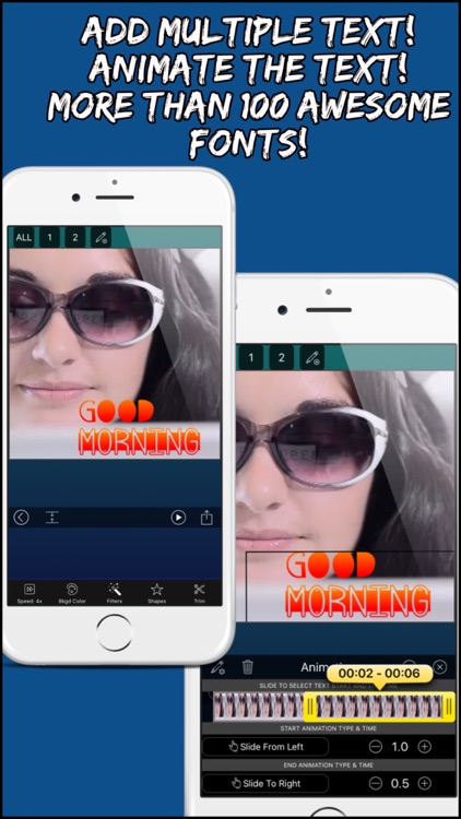 Video Editor Pro: Merger, Text screenshot-3