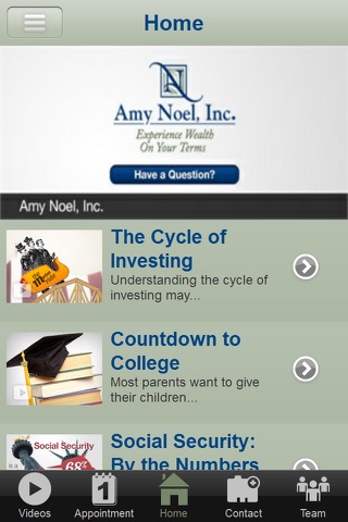 Amy Noel, Inc. screenshot 2