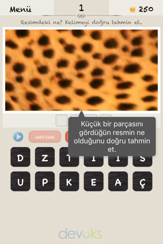 Resimdeki Ne ? - Resimli Kelime Bulmaca - 1 Resim 1 Sözcük Bilmece Oyunu screenshot 2