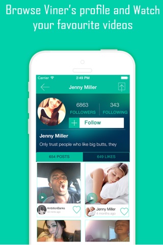 Best Vines for Vine Free - Watch video of Vine screenshot 3