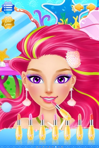 Mermaid Salon™ - Girls Makeup, Dressup and Makeover Games screenshot 4