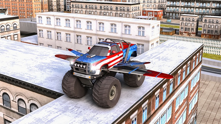 Off Road 4x4 Flying Monster Truck Real Racing