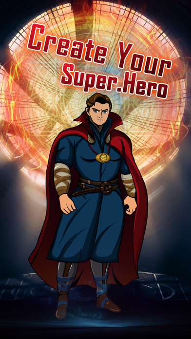 Create Your Own Super-Hero - Free Comics Character Dress-Up Game Dr. Strange Edition for Boys screenshot 3