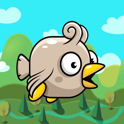 Silly Flappy - A fun an addictive flying bird game iOS App