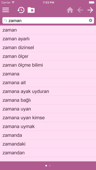 Diccionario Español Turco screenshot 3