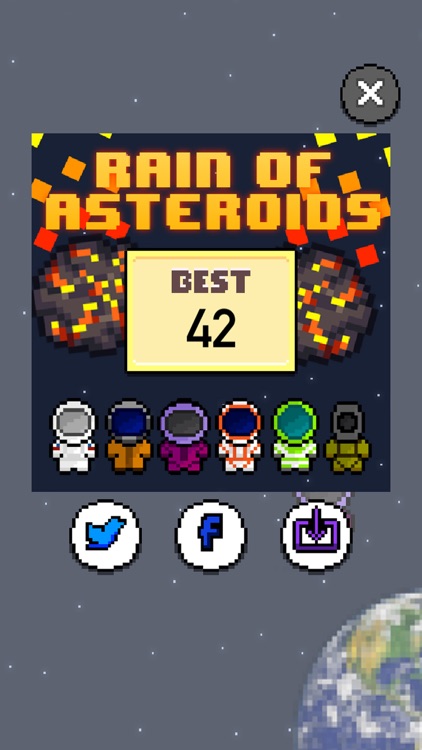 Rain of Asteroids screenshot-3