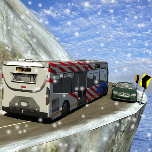 winter Snow hill Bus Driving simulator iOS App