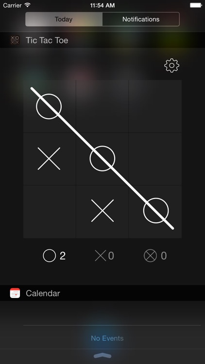 TicTacToe - Widget Edition