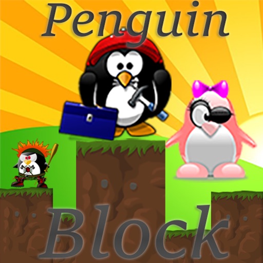 Penguin Block for kids Icon