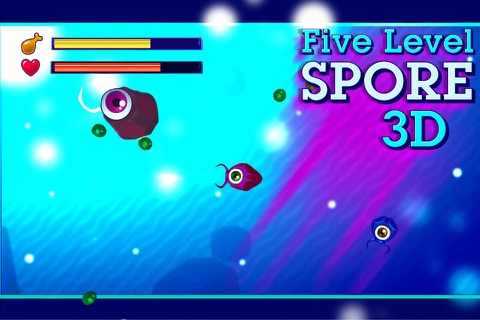 Five Level Spore screenshot 2