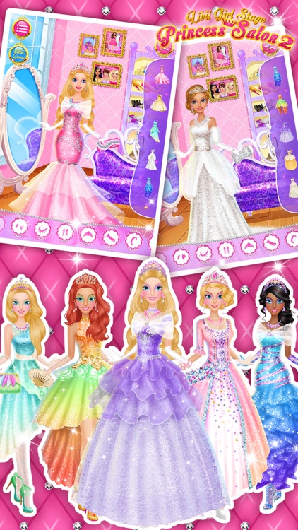 Princess Salon 2 - Makeup, Dressup, Spa and Makeover - Girls Beauty Salon Games