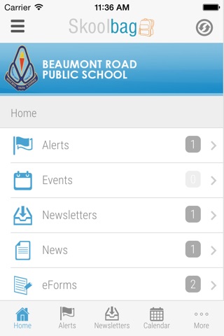 Beaumont Road Public School - Skoolbag screenshot 2
