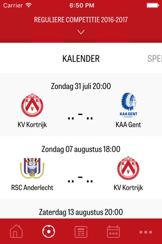 KV Kortrijk screenshot 3