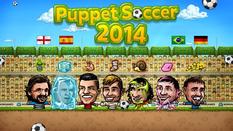 Puppet Soccer 2014 - Football championship in big head Marionette World screenshot-3