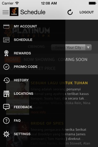 Platinum Cineplex – Indonesia screenshot 4