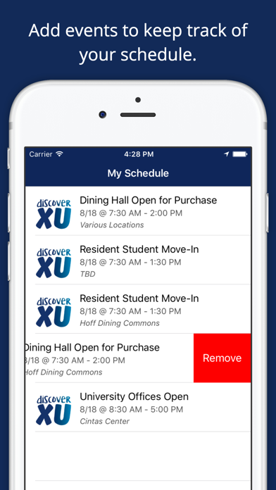 How to cancel & delete Discover Xavier University from iphone & ipad 3