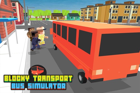 Blocky Transport Bus Simulator screenshot 4