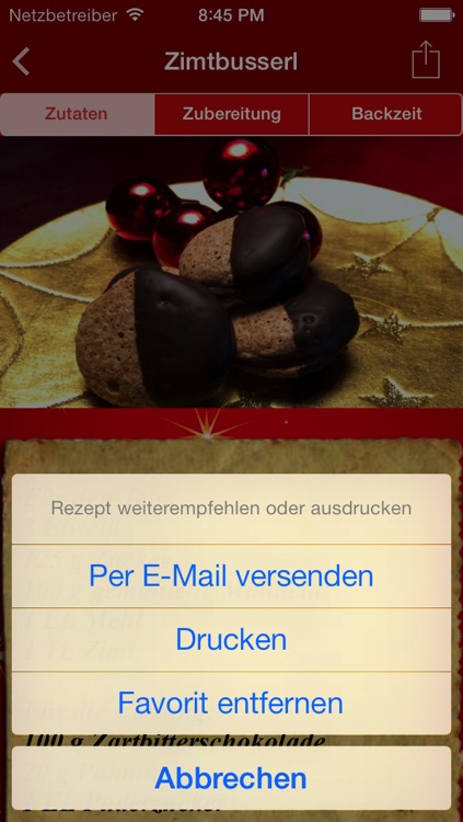 Weihnachtsspezialitäten & -plätzchen  aus den Alpen screenshot-3