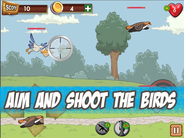 Bird Sniper X, game for IOS