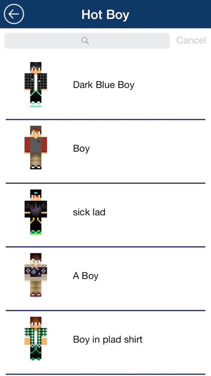 Free Boy Skins for Minecraft PE screenshot-3