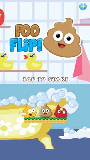 Farting Poo Flip Up! - Jump, Fart & Flyi
