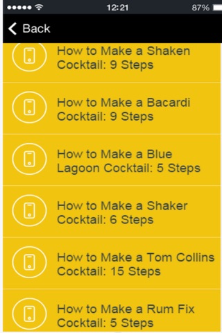 How to Make Cocktails - Easy Cocktail Recipes screenshot 2