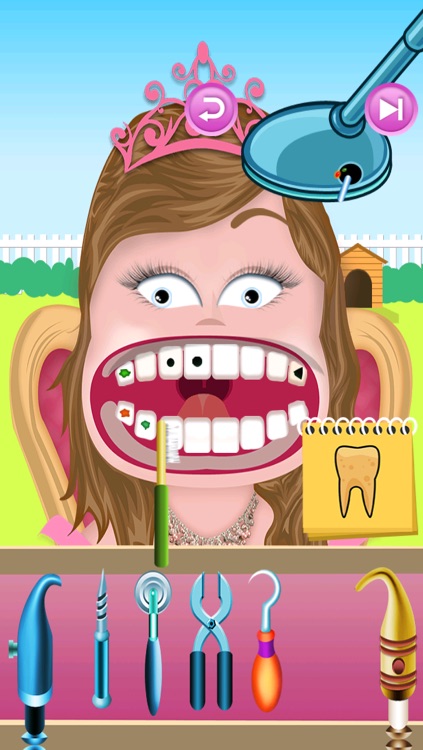 Little Princess Dentist Salon - crazy kids teeth doctor