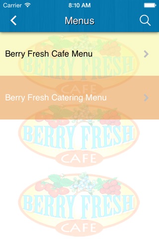 Berry Fresh Cafe screenshot 3