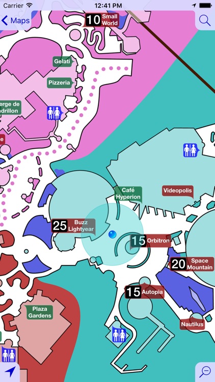 Maps for Disneyland Paris