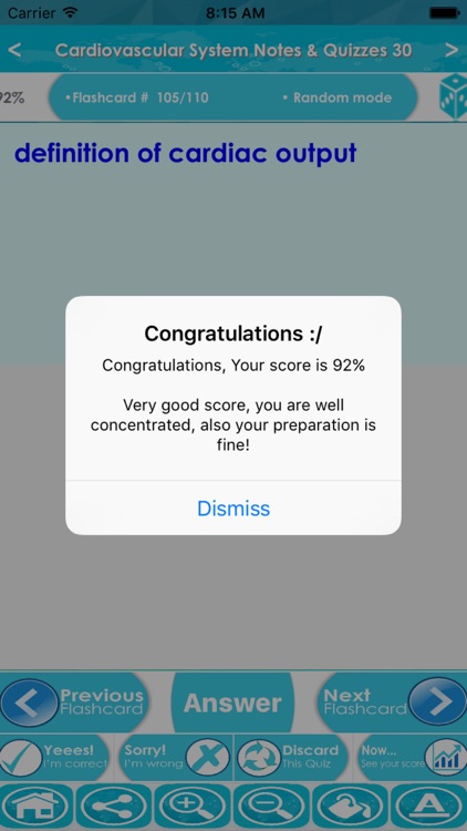 Cardiovascular System Exam Review & Test Bank App : 5600 Flashcards, Concepts & Practice Quiz & Study Notes screenshot-4