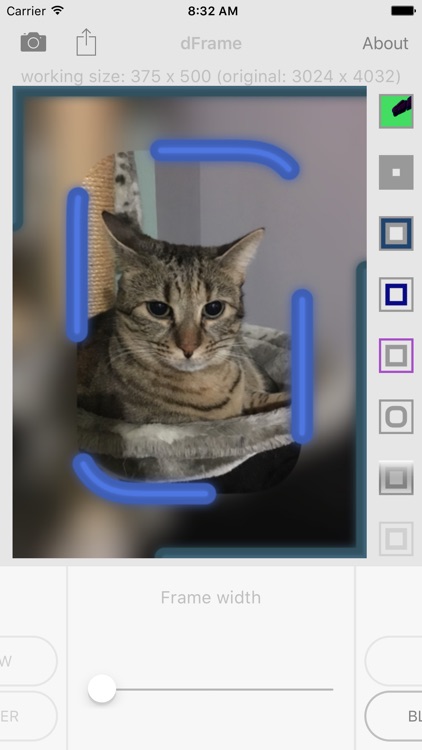 dFrame - Powerful image frame (border) generator screenshot-3