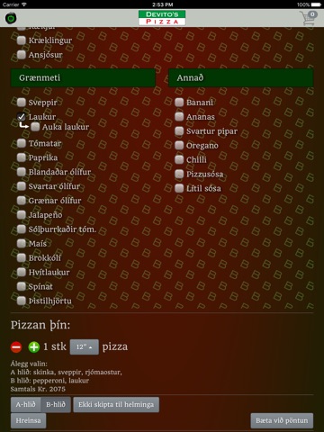 Devitos Pizza - Pantanir screenshot 3