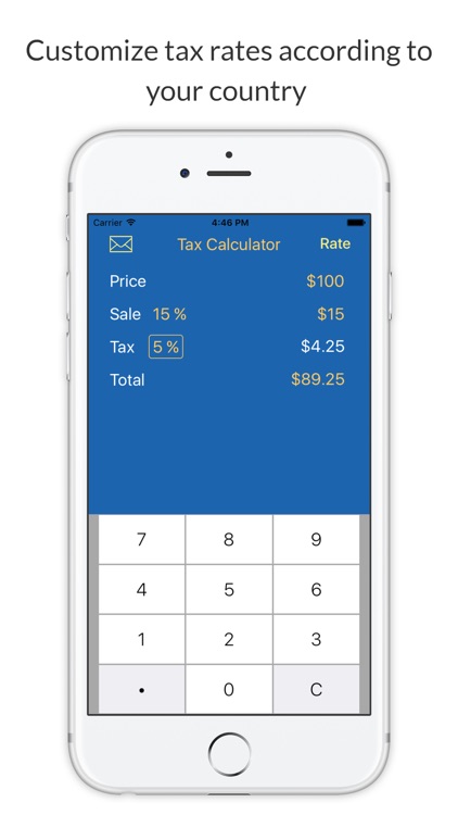 Sales Tax Calculator - Tax Return and Discount Calculations